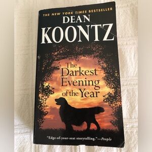 Paperback This is the paperback edition of The Darkest Evening of the Year, 2008